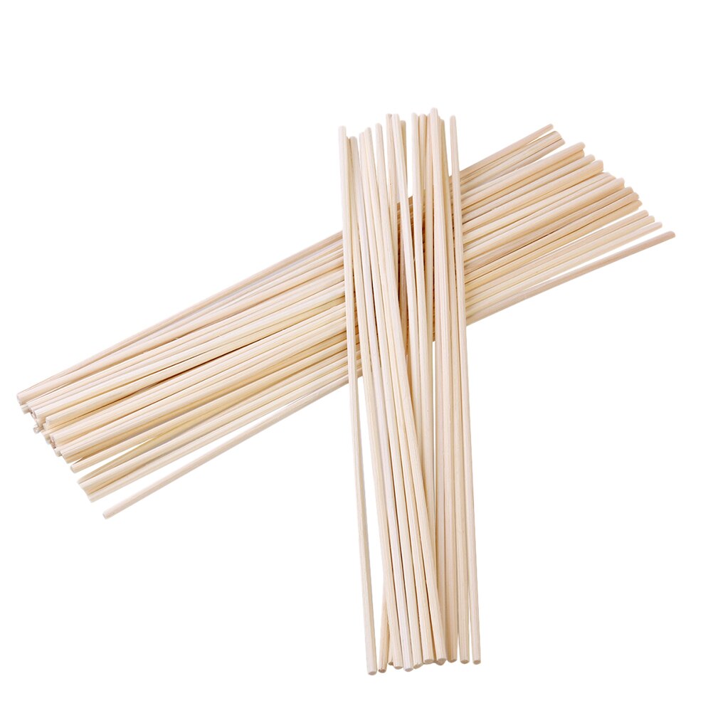 100 piezas palos de caña de ratán fragancia Natural recto Reed Difusor Aroma difusor del aceite del palos de Rattan