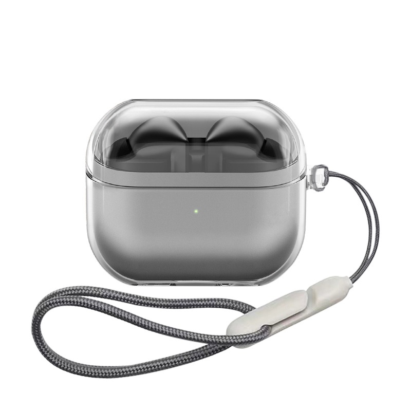 Funda transparente para auriculares Samsung Galaxy Buds 3 Pro, fundas de silicona suave, carcasa transparente para auriculares, funda protectora para Buds3