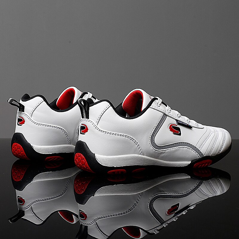 Vanntette golfsko herre lett golf joggesko herre anti skli golf joggesko hvit svart utendørs gåsko