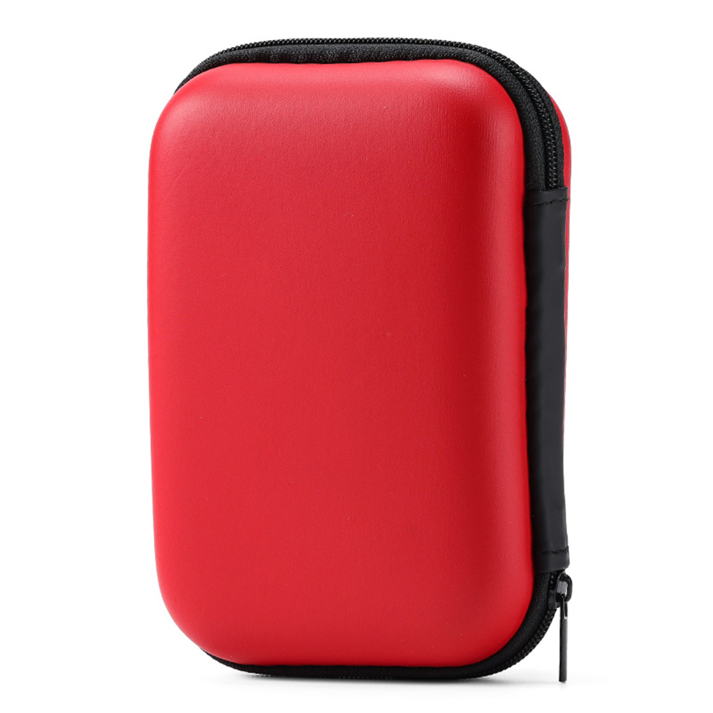 7 Farben erhältlich 2,5 Zoll HDD Kasten Tasche Fall Tragbare Festplatten-Tasche Headset-Tasche Multifunktions-Mobil-Energie-Pack Tragbare Tasche: verrotten