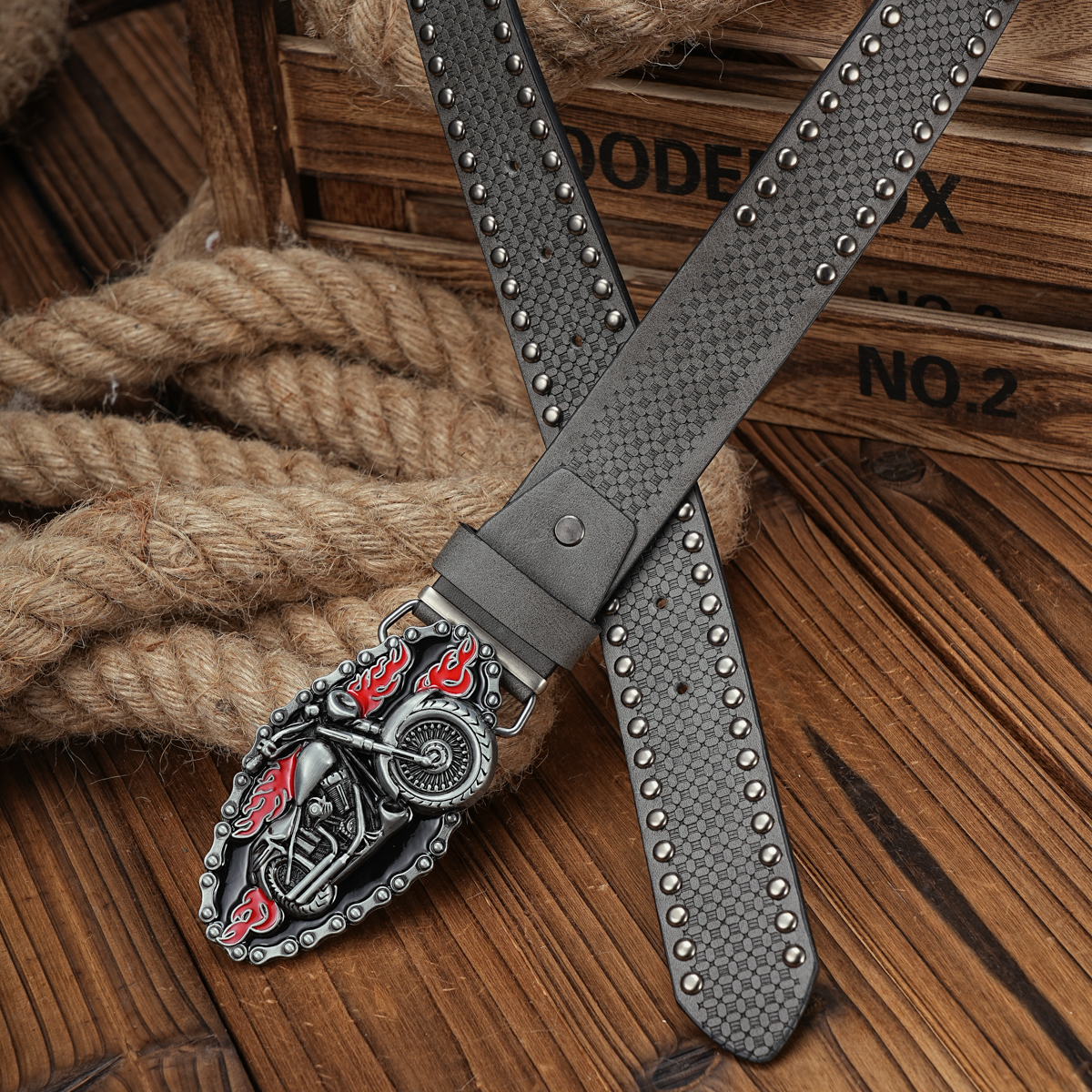 Masculino e feminino-Western-Cowboy-PU Couro-Cintos - Cinto de cavalo vintage com fivela gravada floral para jeans: Verde exército
