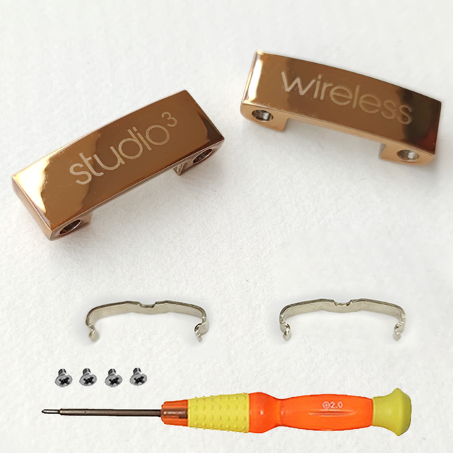 Compatibel Met Studio3 Scharnier Onderdelen Accessoires Voor Beat Studio 3 3.0 Vervanging Hoofdtelefoon Hoofdband Connector Reparatie Kit: MULTICOLOR