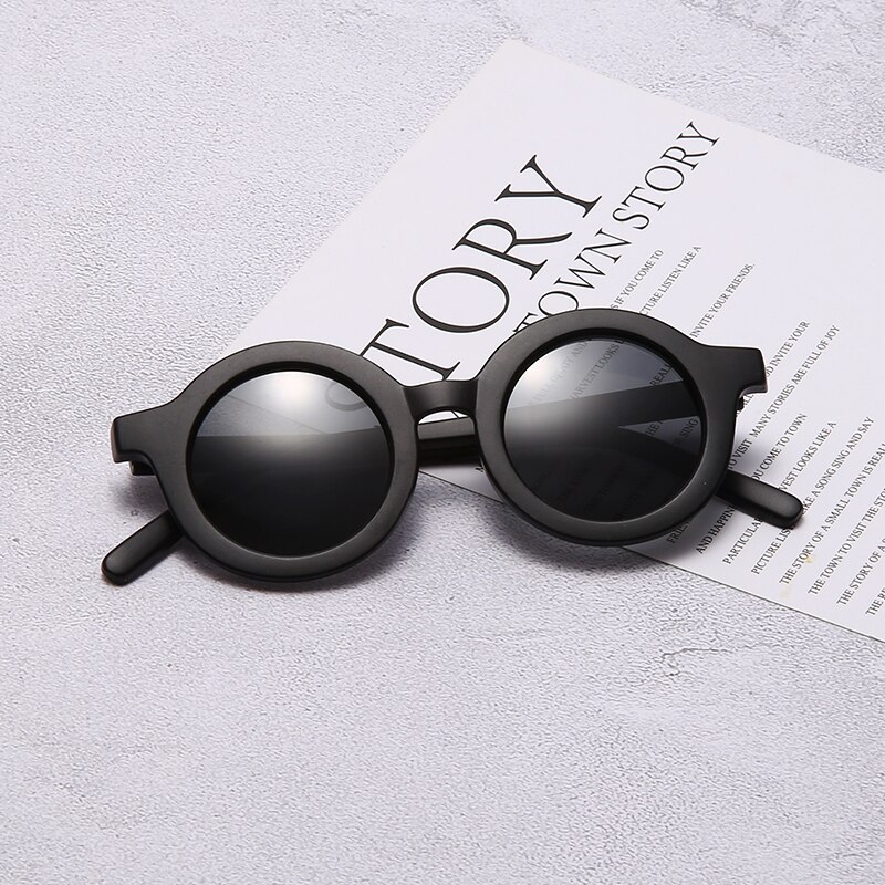 Children Polarized Sunglasses Rubber Round Unisex Boy Girl Famous Brand Sun Glases UV400 Kids Polaroid Sunglasses Tr90