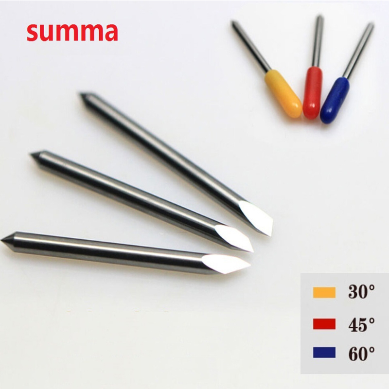 5 stk plotterblade til summa vinyl cutter grad 30 grad 45 grad 60