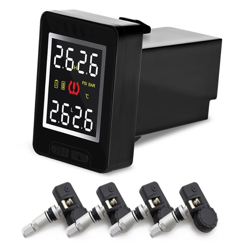 Car TPMS Tire Pressure Monitor System TPMS Sensor Wireless External Internal Sensor for Toyota for Honda: Built in