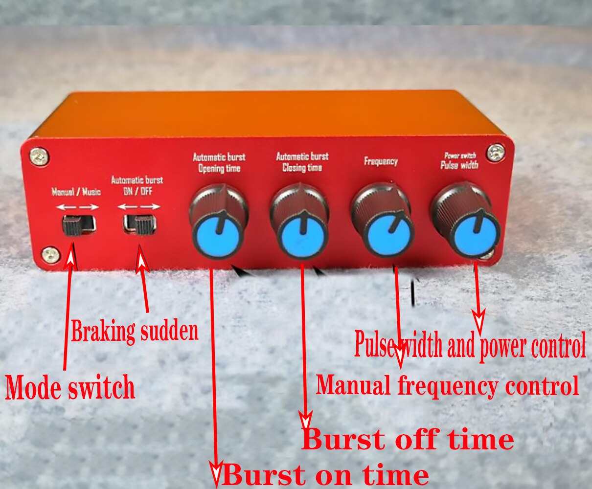 Multifunctionele Muziek Tesla Coil Arc Blussen Drsstc Glasvezel Controlbox