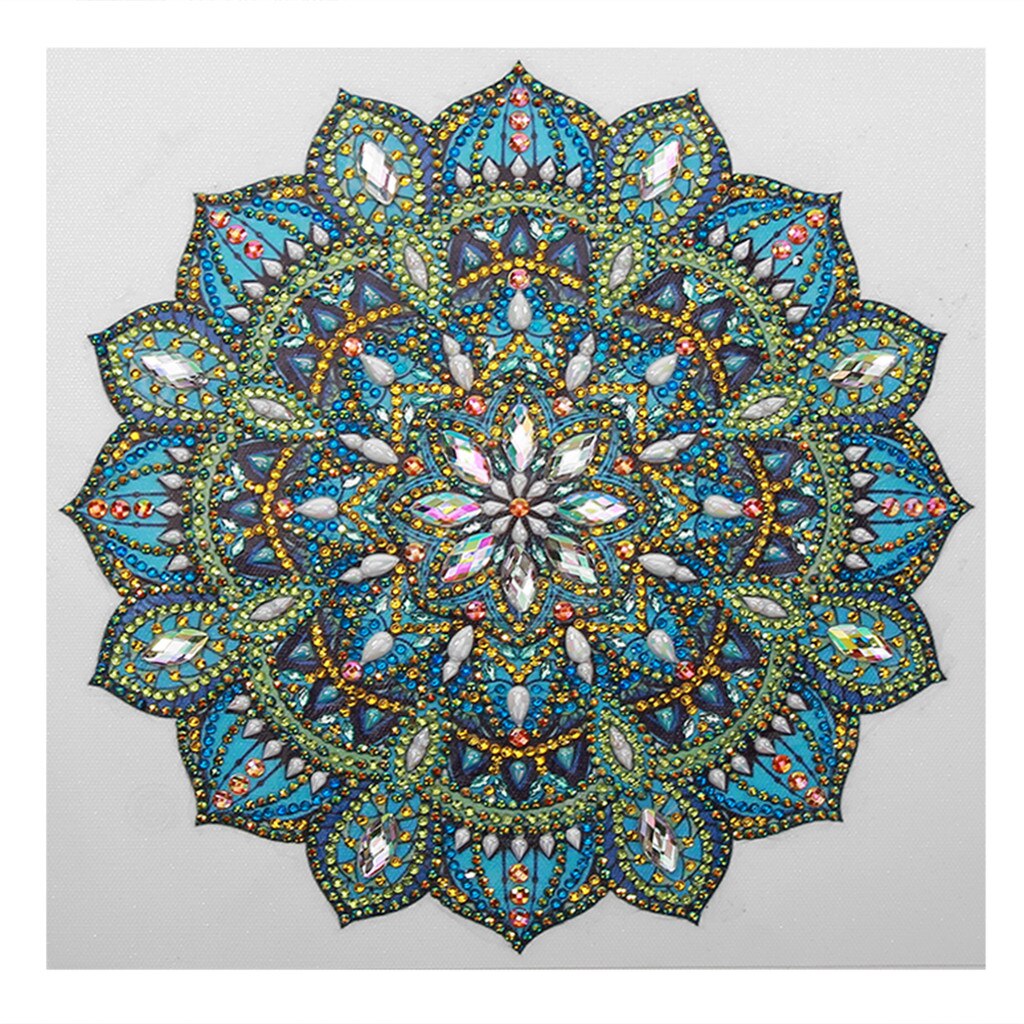 5D DIY Special Shaped Diamond Painting Mandala Kits DIY Diamond Art Paint Cross Stitch for Adults and Kids: DZ230