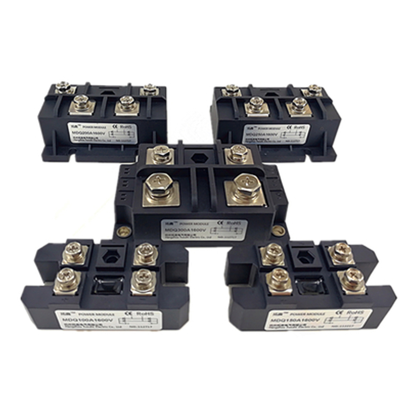 MDQ Series Single Phase Bridge Modules MDQ100A 100A Amp 1600V 1-Phase Diode Rectifier MDQ150A 150A Radiator Copper Base