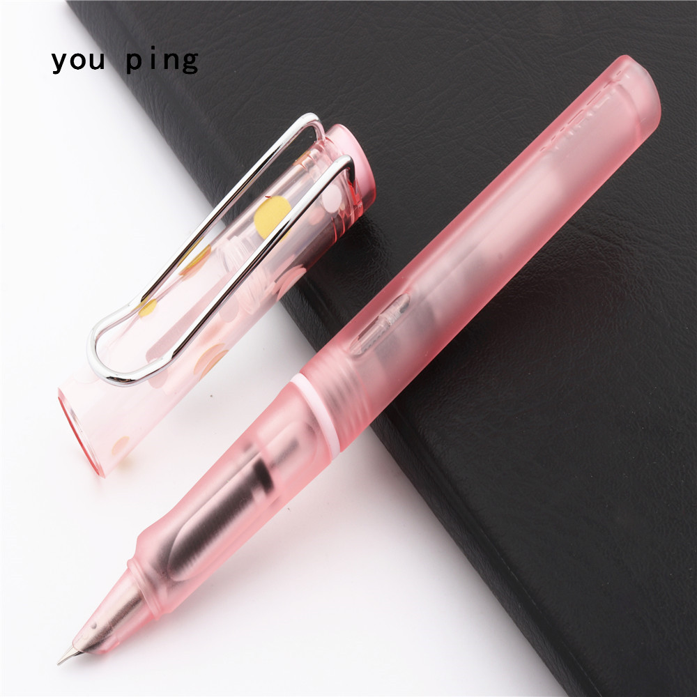 Neue auflistung 411 transparent Farben Büro Brunnen Stift Schüler Schule Schreibwaren Liefert tinte stift: A-1