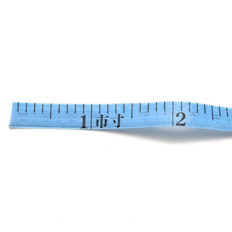 2Pcs Flat 60Inch 1.5M Body Measuring Tape Soft Ruler Sewing Tailor Soft Tape Measure for Sewing Tailor Cloth Ruler