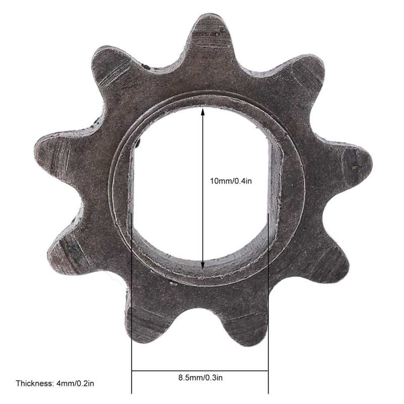 Motor Sprocket 9T 25H Motor Engine Pinion for MY1020 Engine
