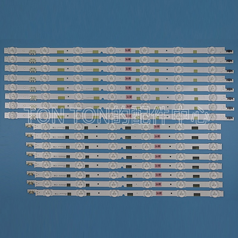 16 PCS LED backlight strip for Samsung UE50JU6800 UE50JU6850 UE50JU6800K UA50JS7200 UE50JU6870 UN50JS7200 UA50JS7200 UE50JS7200