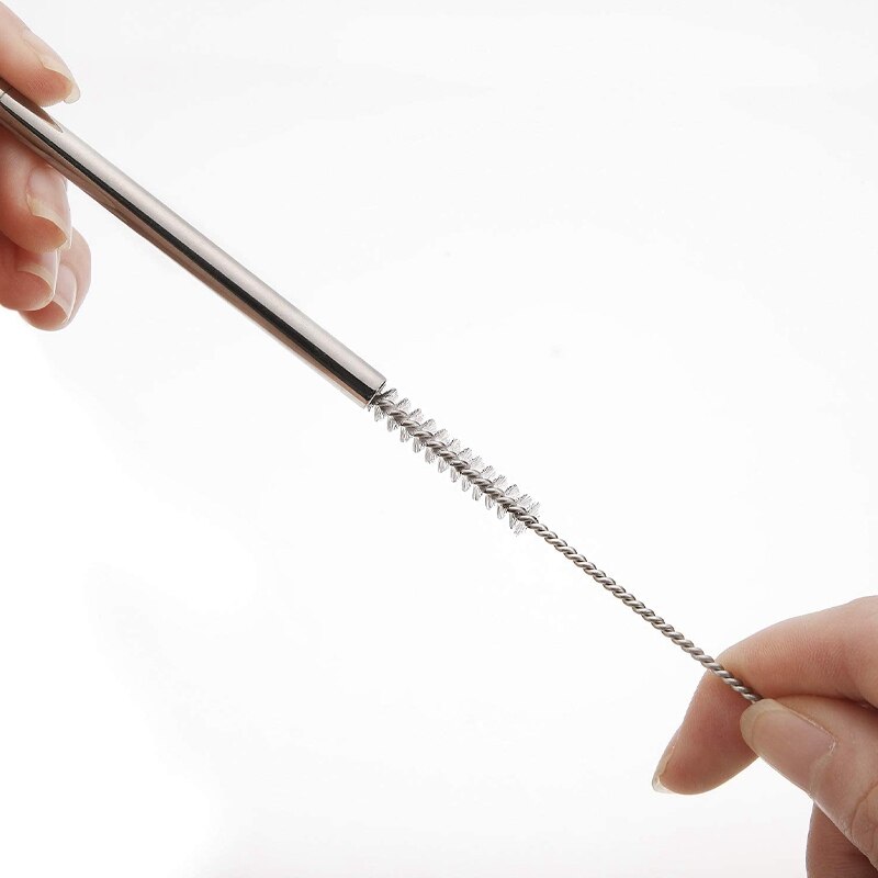 Brosse de paille de bouteille d'acier inoxydable brosse spéciale pour la paille de bouteille de bébé pour la brosse de nettoyage d'acier inoxydable
