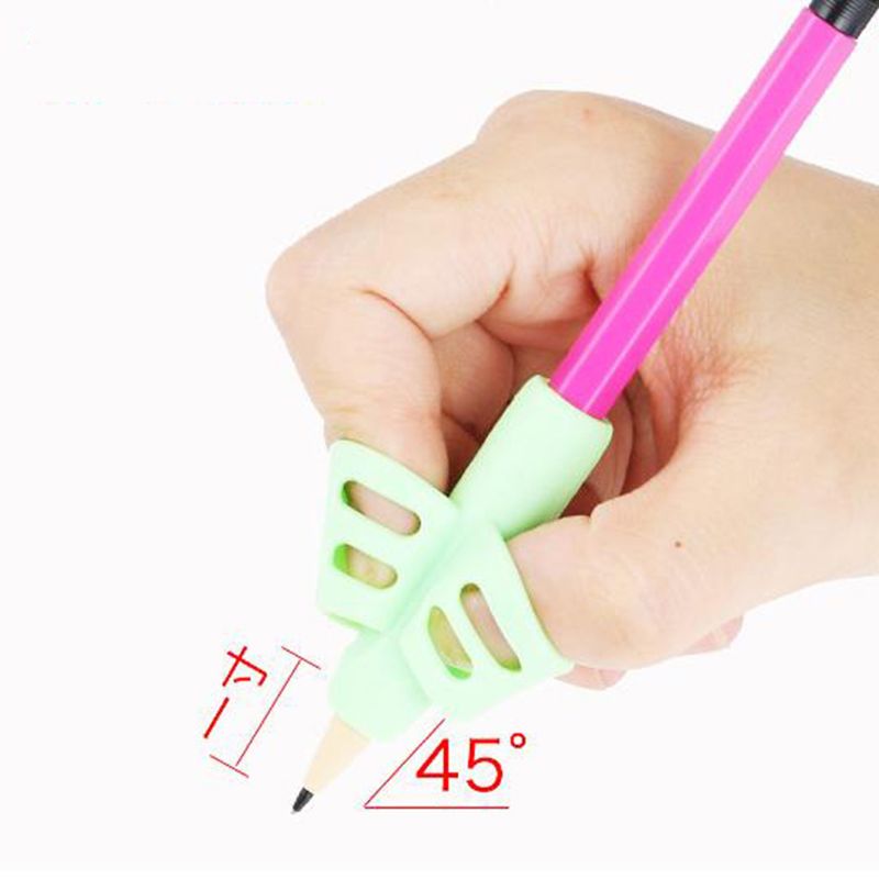 Potlood Grips-Kinderen Pen Schrijven Aid Grip Set Houding Correctie Tool Voor Ki R9JA