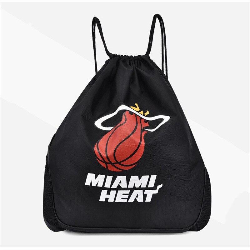 Drawstring Bags Man Women Polyester String Drawstring Bag Promotional Sports Printed Backpack School Sport Basketball Bag