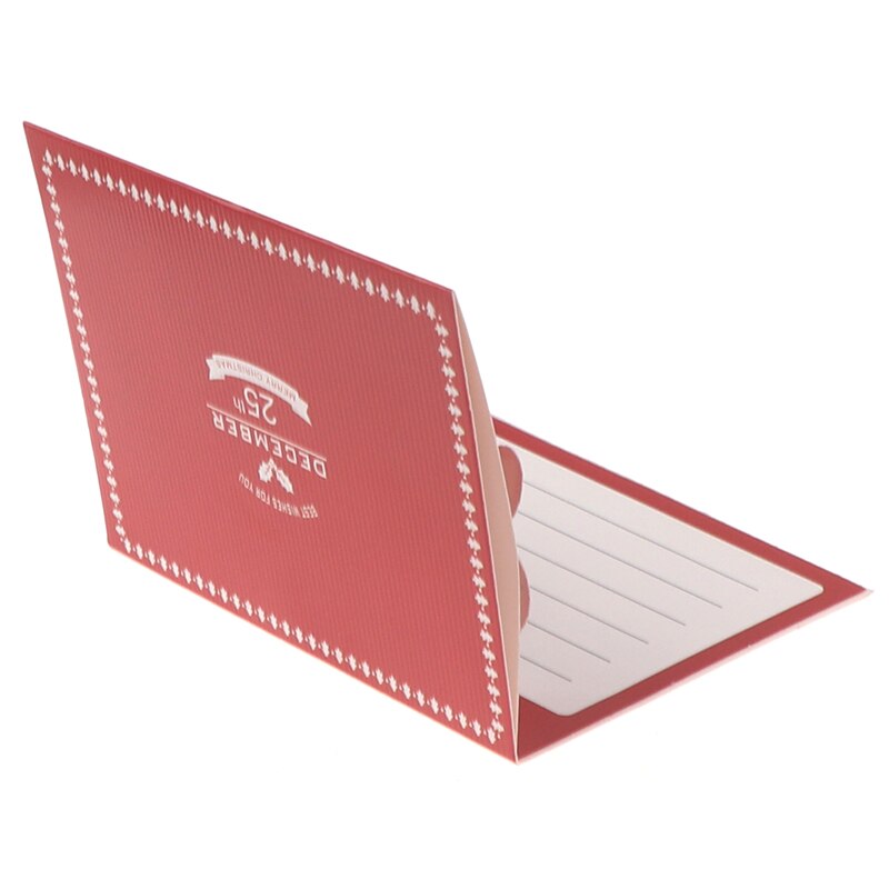 1pc 3D Merry Christmas Greeting Cards Party Invitations Year Greeting Card