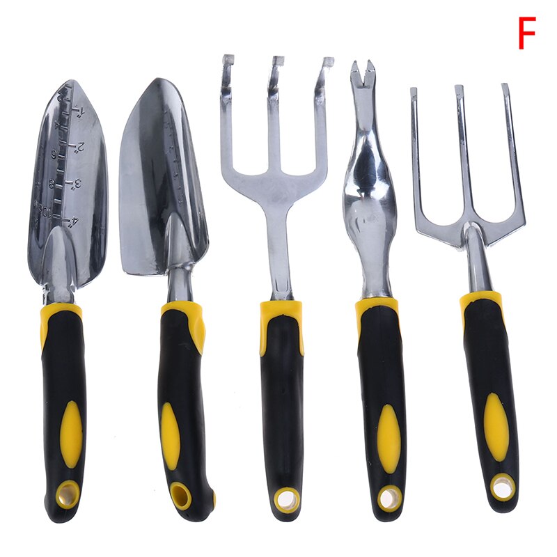 ! Garden Lawn Farmland Transplant Gardening Bonsai Tool Garden Tool Hand Trowel Weeder Tools With Ergonomic Handle: 5PCS