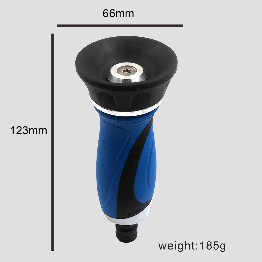 Brandweerman stijl hogedruk slang sproeier past op alle standaard tuinslangen druppelirrigatie planten tuingereedschap