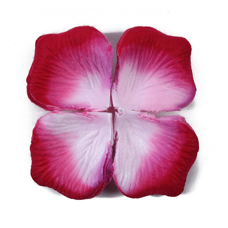 Pétales de roses en soie, 500 pièces/lot, 5x5CM, pour décoration de mariage, romantique, fausses fleurs, 31 couleurs, accessoires de mariage: 15-As picture