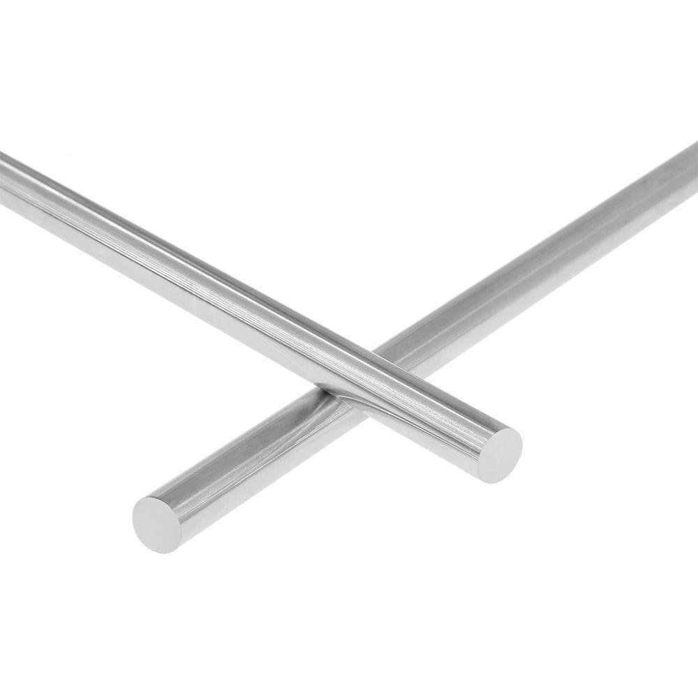 3D Printer Parts Smooth Shaft Rod Optical Axis Multiple Length Option 100 150 200 250 300 320 330 350mm CNC Chromed Diameter 8mm