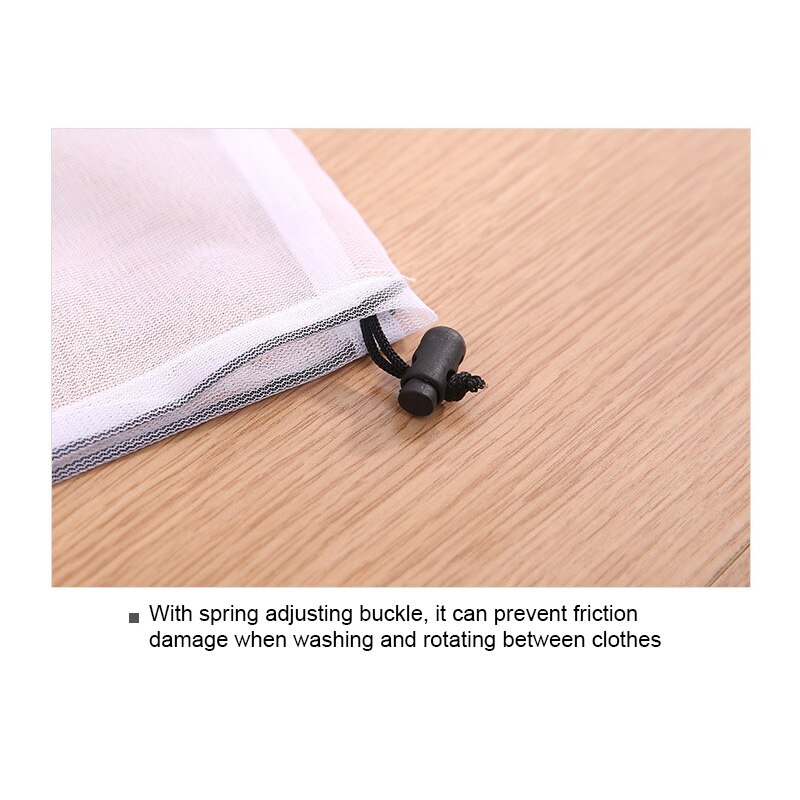 3 Sizes Washing Laundry Bag Drawstring Mesh Laundry Bag Clothing Care Underwear Bra Socks Underwear Organizer Washing Bag