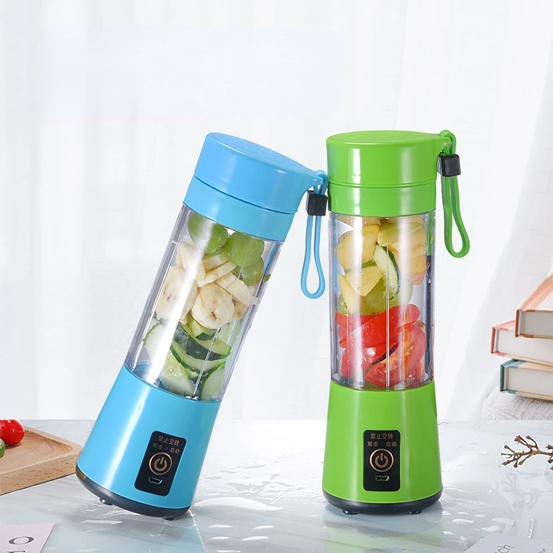 Hete Draagbare Elektrische Juicer Usb Oplaadbare Handheld Smoothie Blender Fruit Mixers Milkshake Maker Machine Food Grade Materiaal