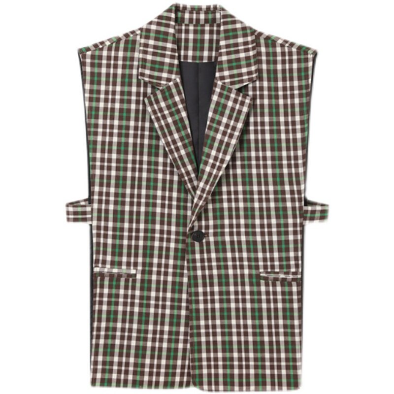 Zwarte Sjaal Revers Double Breasted Heren Pak Vest – NL
