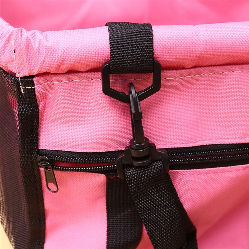 Gato para perros, resistente al agua, asiento elevador para perros, Protector de viaje para mascotas, cesta para asiento de coche para perros, bolsa colgante de malla para perros, gatos y mascotas