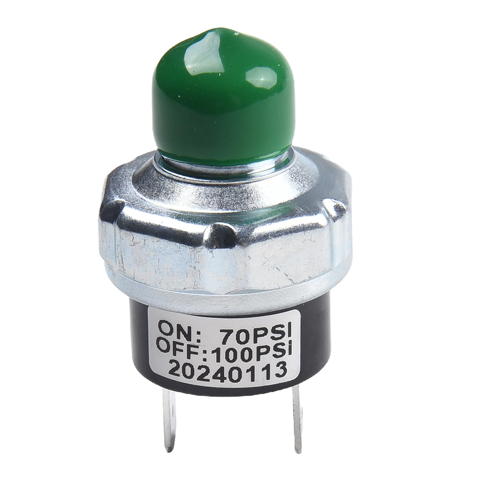 Luchtcompressor Drukschakelaar 70-100PSI 90-120PSI 1/4 ''NPT Draad Voor 12 V/24 V DC compressoren Drukschakelaar Controle: Transparant