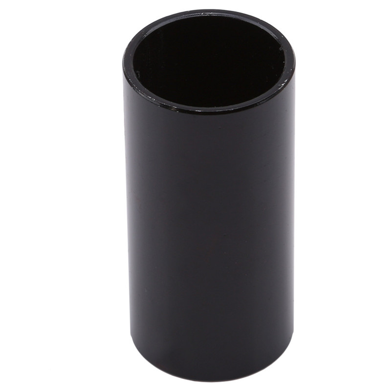 Musical Nützliche Berufs Instrument Zubehör Schwarz Verchromte Stahl Gitarre Finger Rutsche Spielzeug: 51mm