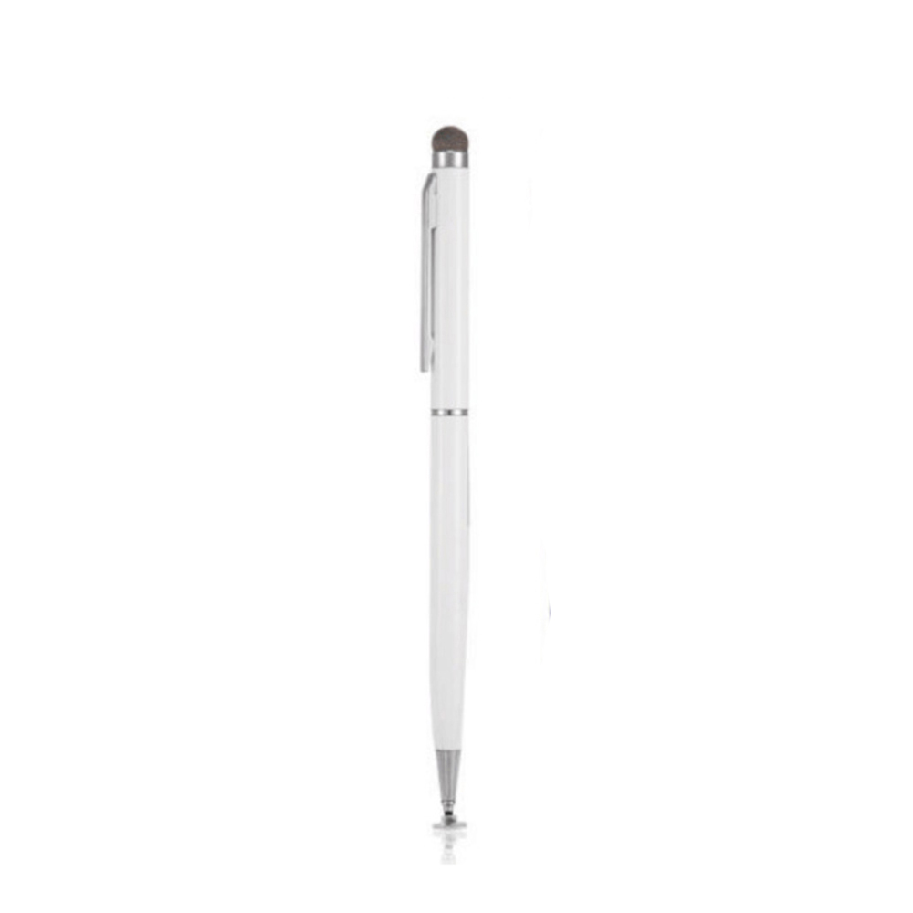 Universal Simple Dual Purpose Stylus Pen Universal Capacitive Screen Pencil For IOS Android Tablet Mobile Phones Writing Drawing: white