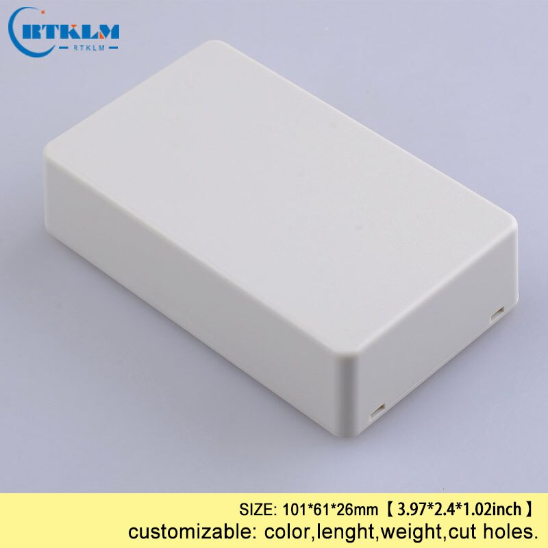 DIY project enclosure box abs plastic enclosure junction box electronic instrument cases small wire connection box 101*61*26mm: BMD60020-A1