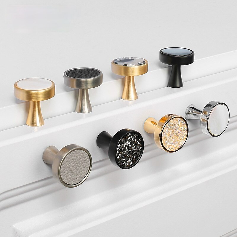 Cabinet Knobs Furniture Handles Desk Door Knobs and Handles for Cabinet Kitchen Cupboard Drawer Pulls Wall Hanging Hooks Shell