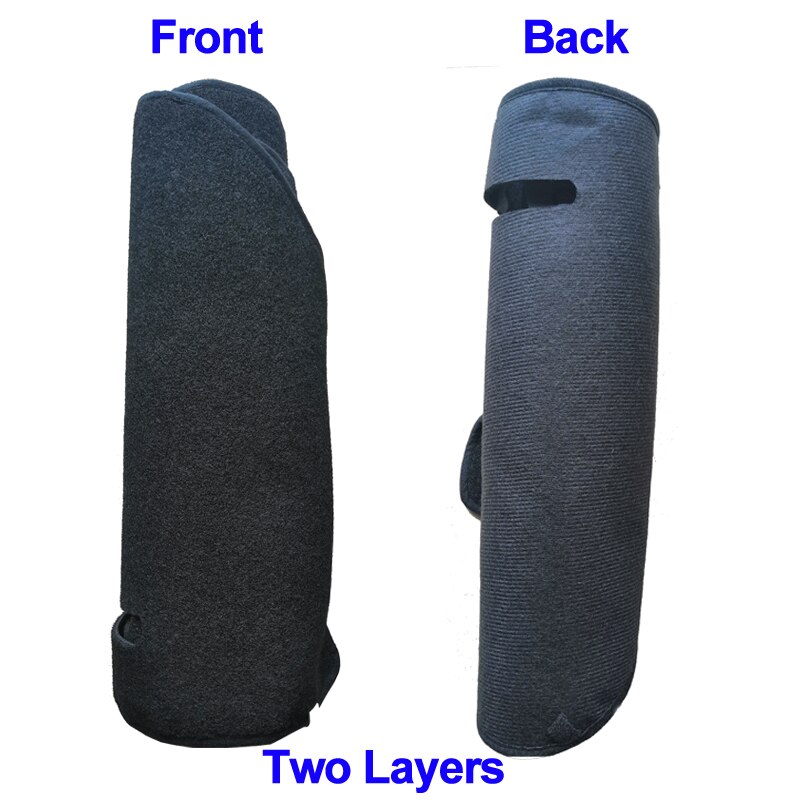 2 Layers Car Inner Dashboard Cover Cape For Subaru Outback Dashmat Pad Carpet Dash Mat Sun Shade Pad