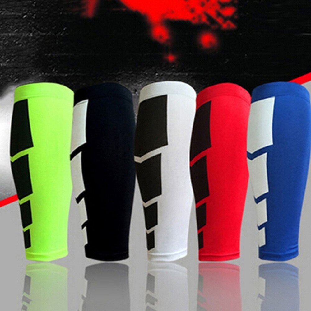 1pc profissional bezerro manga atlético meias guarda suporte meias para viagens correndo ciclismo caminhadas badminton footbal