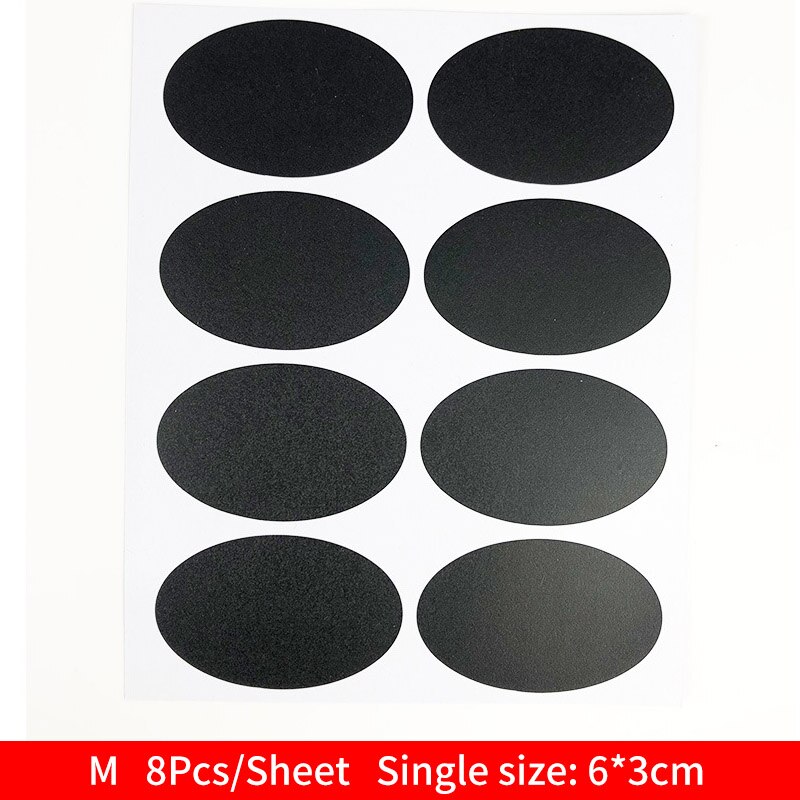 10 pcs/lot épice autocollant cuisine réutilisable étiquette autocollant étanche pot autocollants rangement organisateur autocollants tableau noir épices étiquettes: M 6x3cm