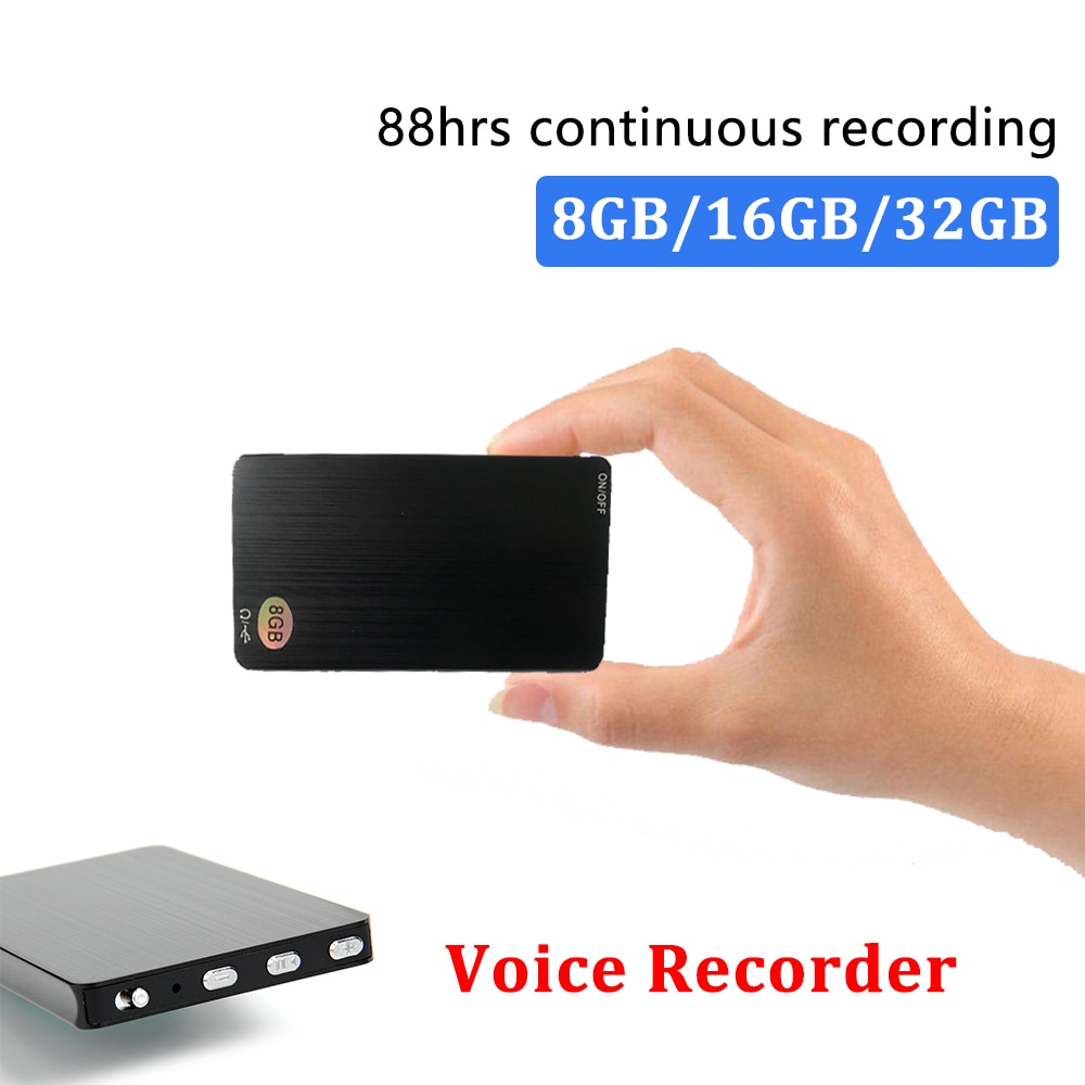 Mini Digitale Voice Recorder Micro Autosleutel Sound Recorder Professionele Lange Afstand Voice Recorder MP3 Speler Dictaphone 8Gb