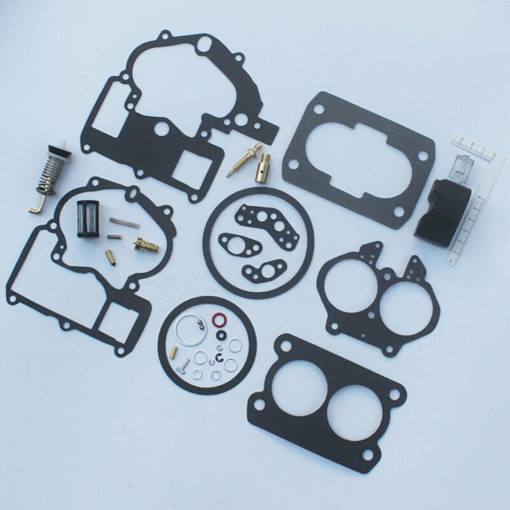 For Mercruiser Marine 2 Barrel Carburetor With Float Rebuild Kit Brand