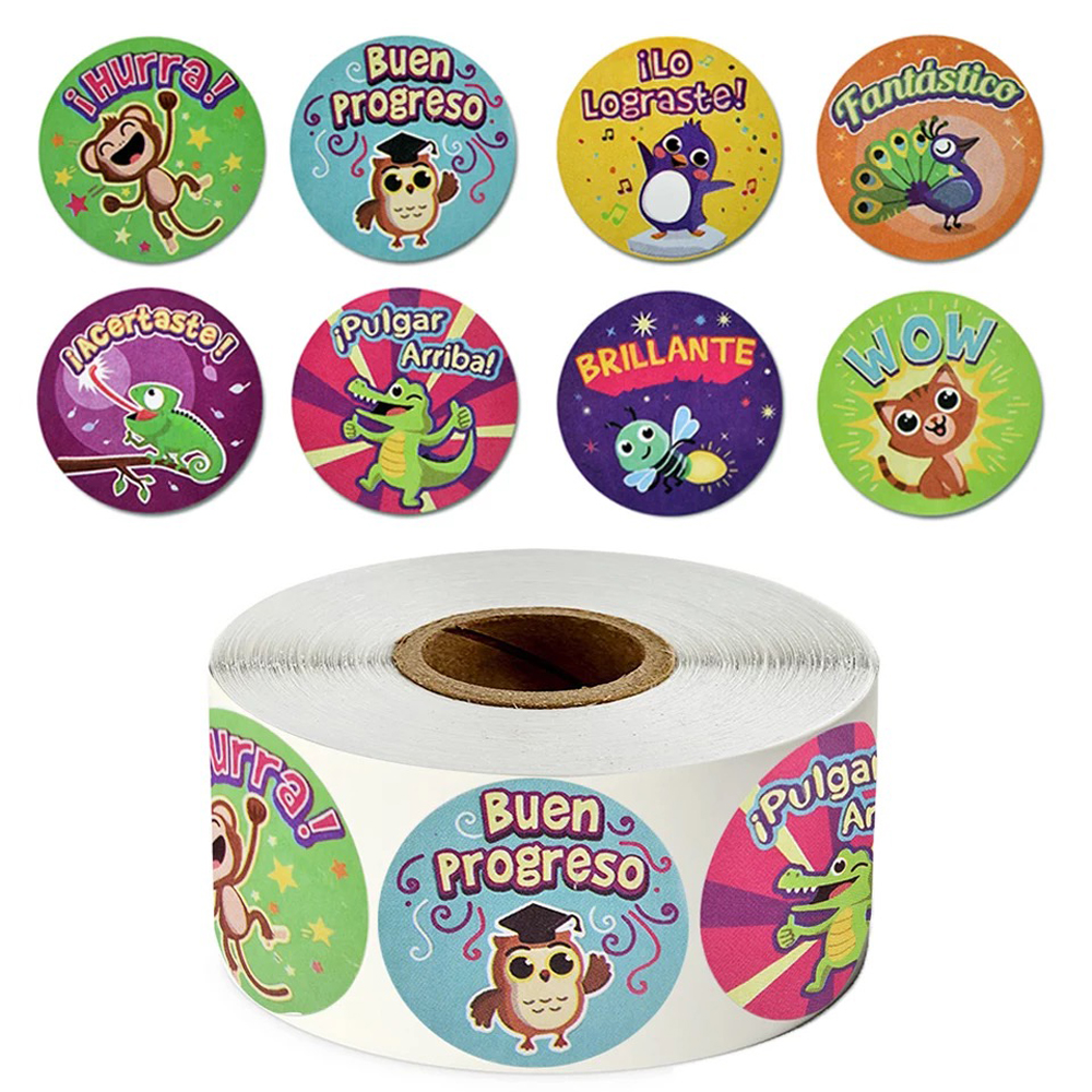 100-500 stücke 8 Stile Runde Karikatur Sonne Smiley freundlicher Belohnung Aufkleber Handgemachten Partei Scrapbooking Verpackung Dichtung Etikett: QY612-500Stck