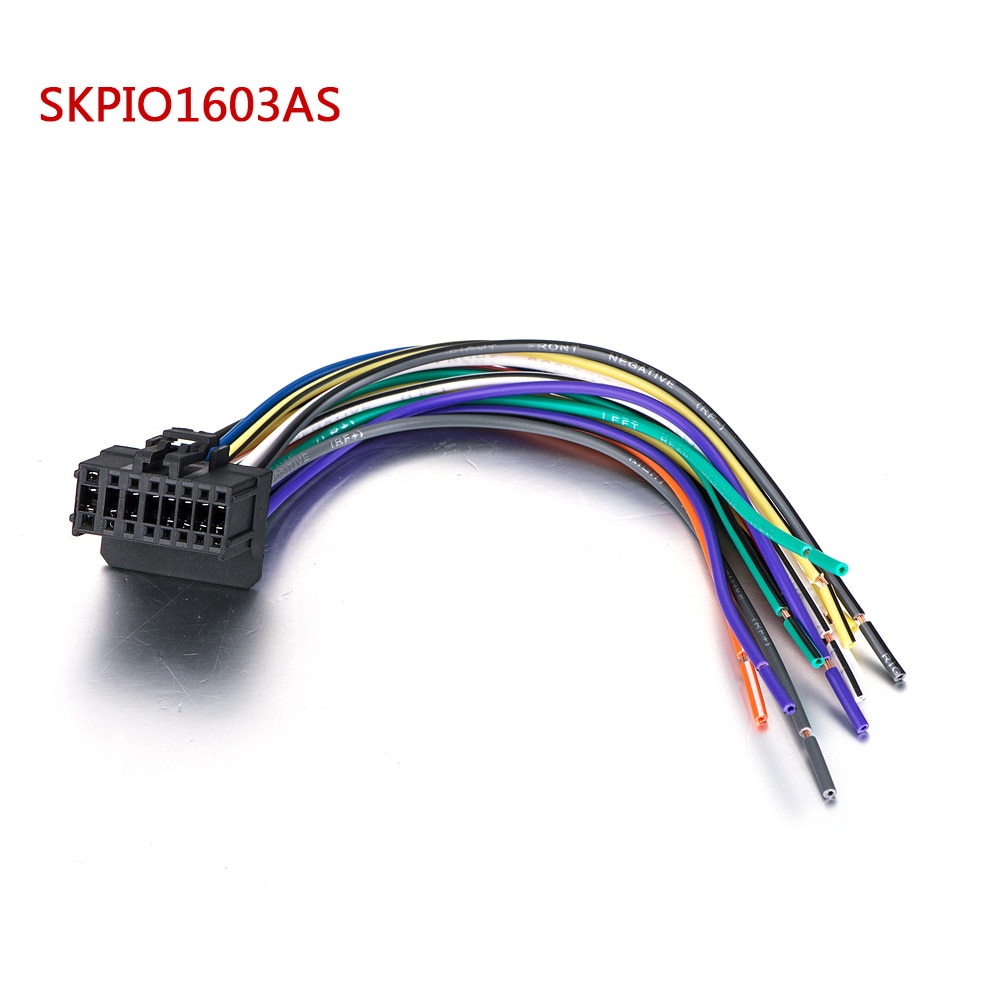 Faisceau Câblage Autoradio ISO - Câble Adaptateur Connecteur 16 Broches pour Pioneer DEH P-série