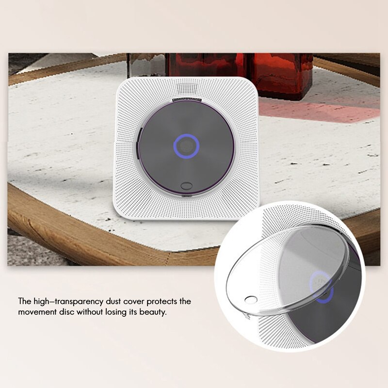 Home CD Player Bluetooth Music Disc Album Disk Portable Music Player EU Plug