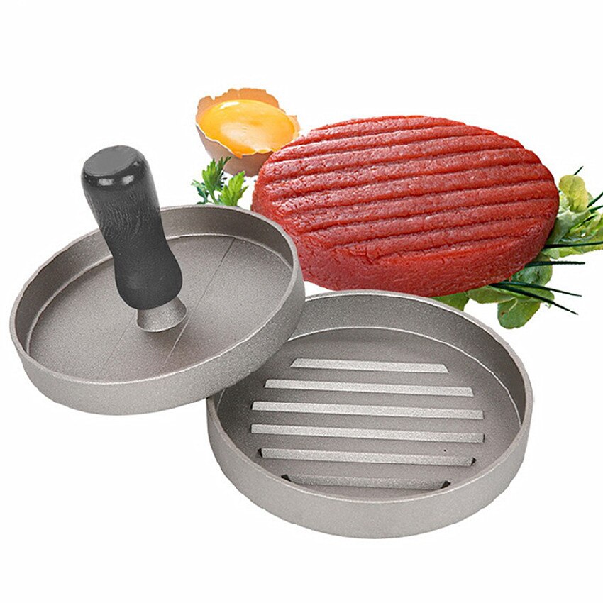 Matlagingsverktøy burger hamburger trykk hamburger & patties maker kokekar patty maker kjøttpress kjøkken servering bar verktøy