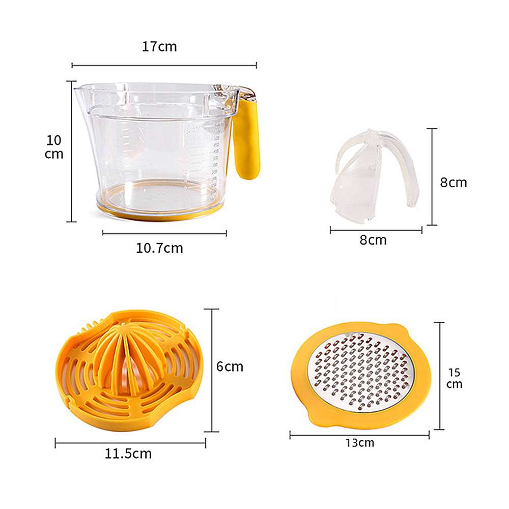 Lemon Juicer Portable Handheld Lemon Orange Fruit Citrus Squeezer Easy Operation Juice Maker
