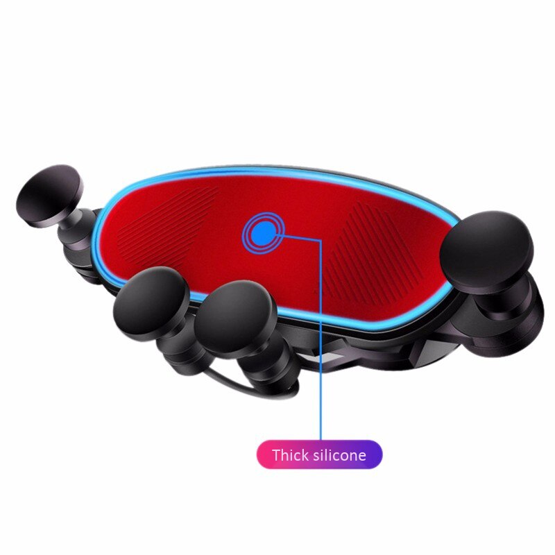 Slot auto telefoonhouder zwaartekracht autohouder voor telefoon in de auto voor iphone samsung xiaomi mobiele telefoon autostandaard