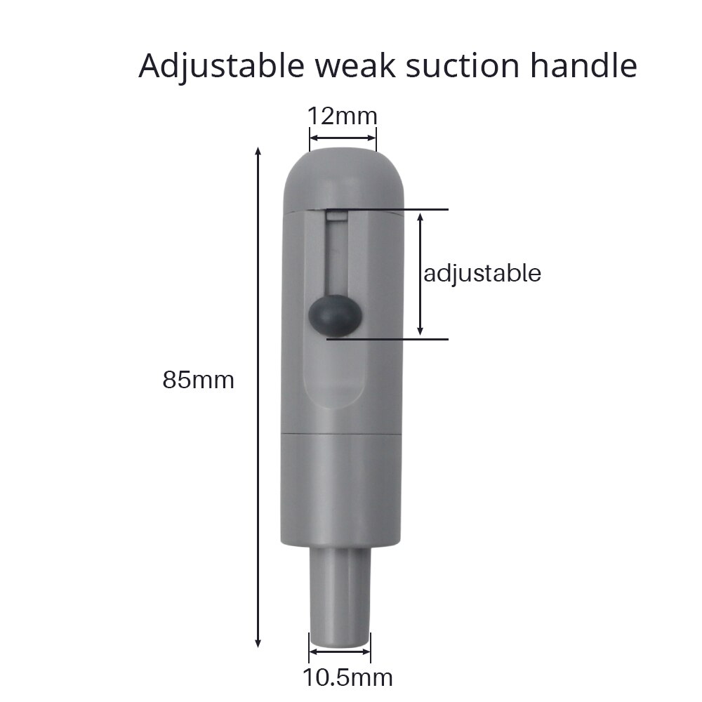 Embouts d&#39;aspiration dentaire forte Autoclavable, embouts d&#39;évacuation en bec de canard, Tube d&#39;aspiration de salive, matériel dentaire, 10 pièces: 1Pc Weak Suction