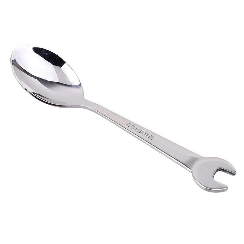 dolce di frutta Insalata forchette Posate Chiave a Forma di Cucina Articoli per La Tavola in Acciaio Inox Forchetta Cucchiaio JCFCJ78: cucchiaio