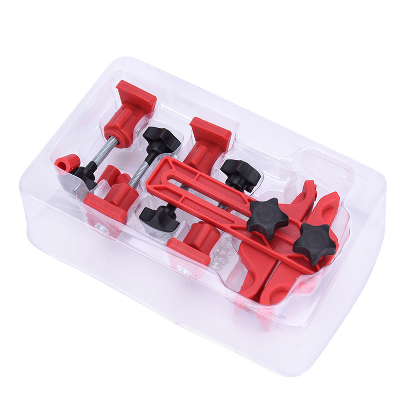 5Pcs/Set Long Life expectancy Cam Lock tool Universal Dual Cam Clamp Camshaft Timing Sprocket Gear Locking Tool Kit