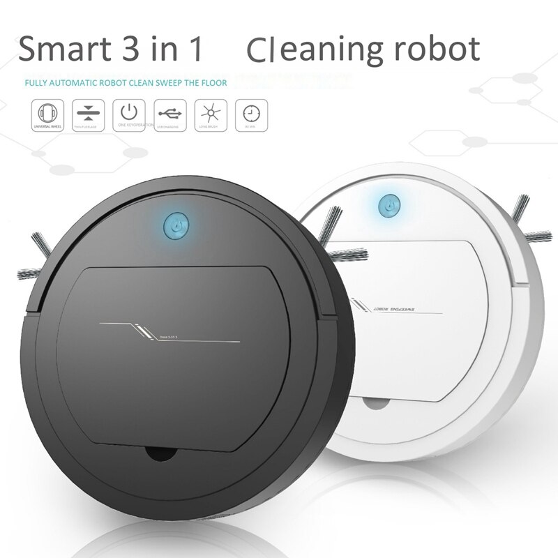 Multifunctional Smart Floor Cleaner 3-In-1 Auto Rechargeable Smart ing Robot Dry Wet ing Vacuum Cleaner