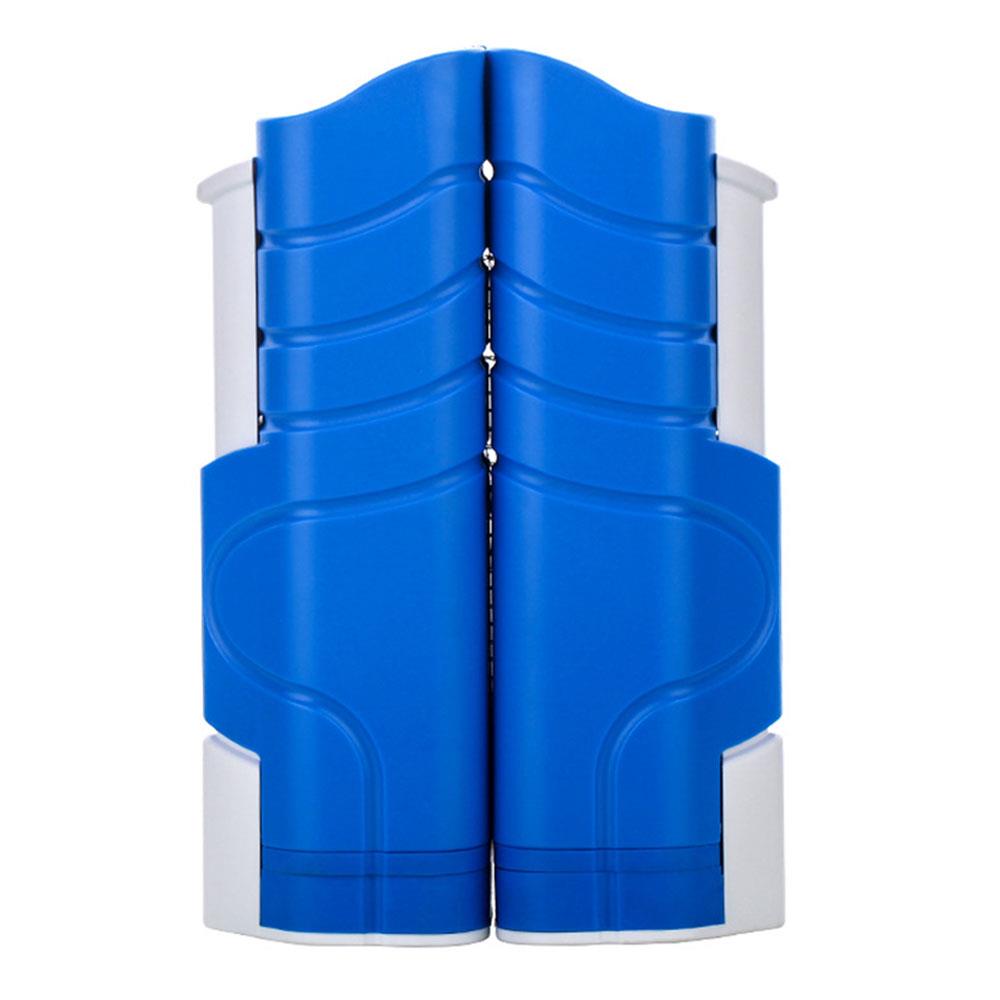 Speel 4 kleuren telescopisch net tafeltennis net rek polyester draagbaar spel tafeltennis net duurzaam sport beweging pingpong: Blauw