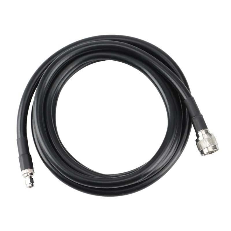 X-400 Coaxial Cable, Ultra-Low-Loss for LoRa and HNT, N-Male to RP-SMA Male: 3M